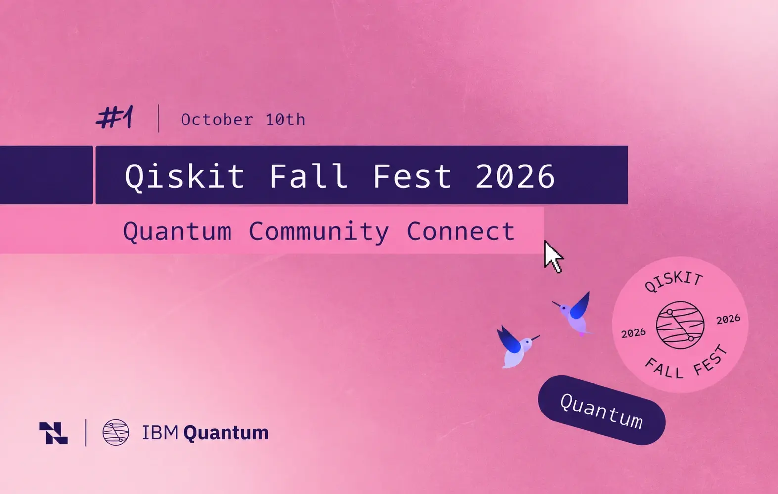 Qiskit Fall Fest 2026: Quantum Community Connect