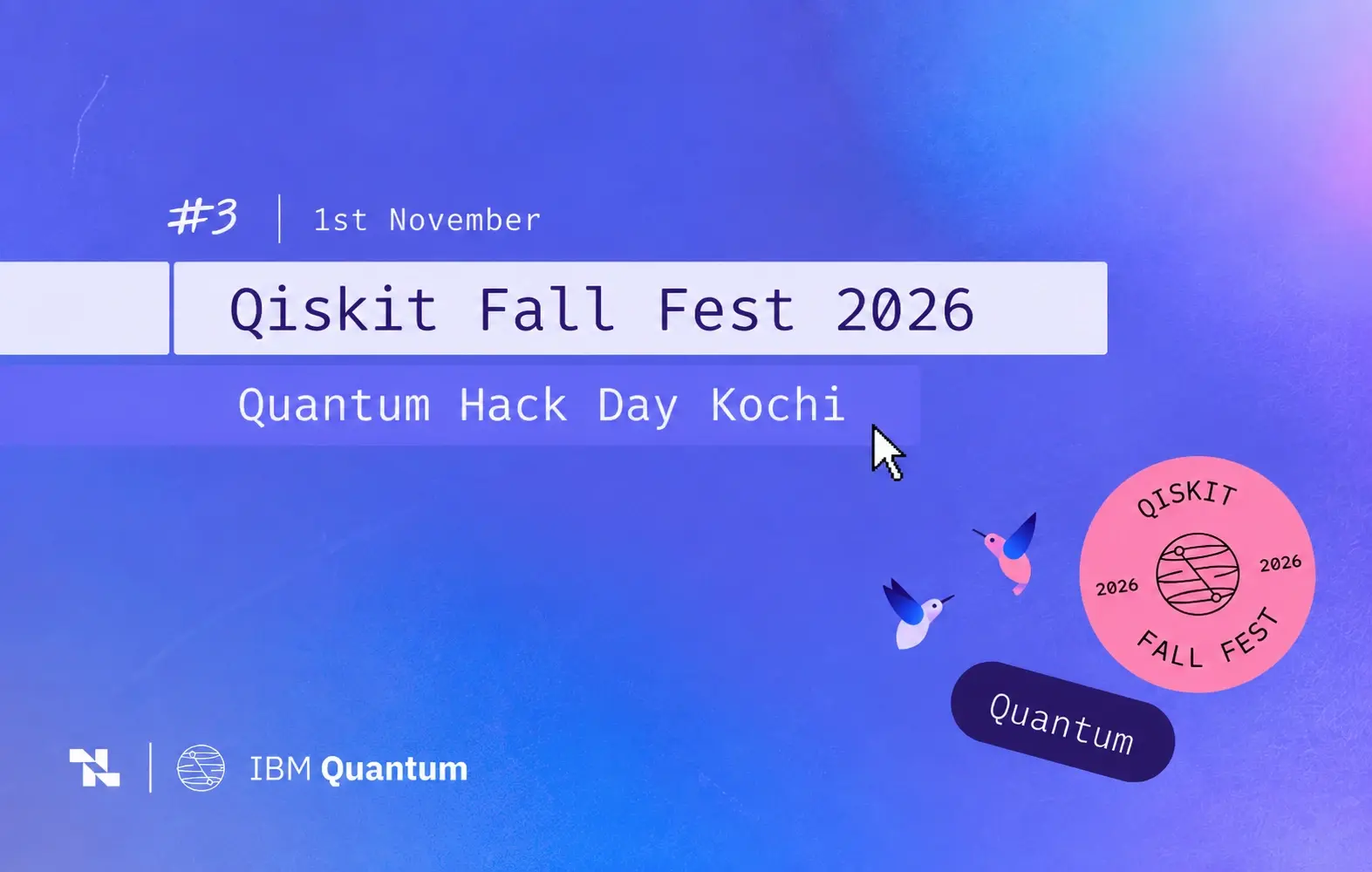 Qiskit Fall Fest 2026: Quantum Hack Day Kochi